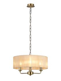 Banyan AB SB Ceiling Lights Deco Multi Arm Fittings